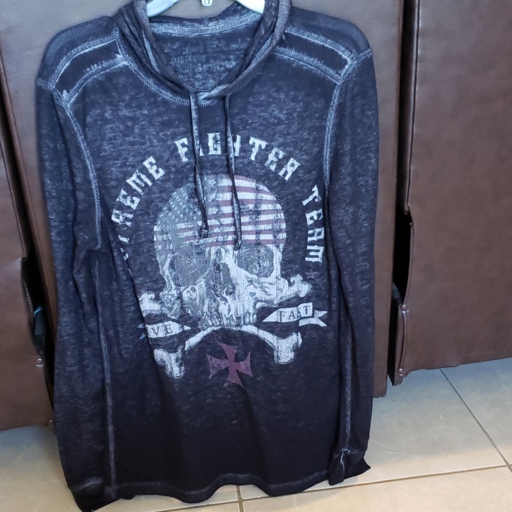 Men's hoodie t shirt